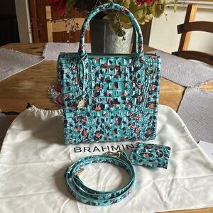 Brahmin Genuine Leather Caroline Purse and wallet